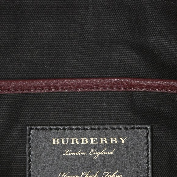 NWT BURBERRY HOUSE CHECK DERBY LEATHER ABINGDON CROSSBODY BAG CLUTCH - Picture 2 of 9